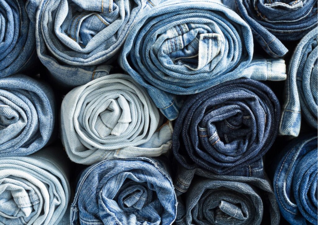 denims rolled